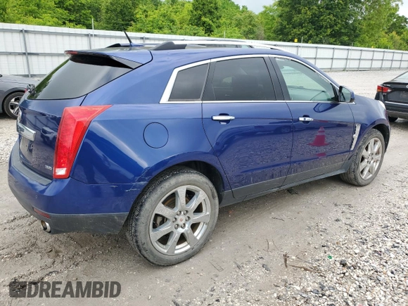 2012 Cadillac SRX Performance Collection with VIN 3GYFNBE35CS579214, listed as a Copart auction lot 54725465 with 114,829 mi miles and Salvage title. Bid and sale history available at DreamBid. Image 3.
