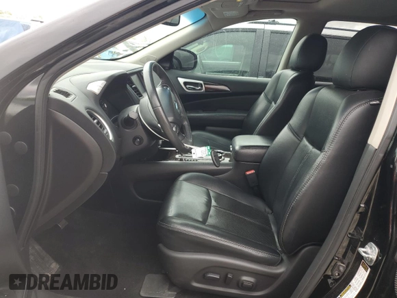 2016 Nissan Pathfinder Platinum with VIN 5N1AR2MM9GC640344, listed as a Copart auction lot 57403895 with 119,436 mi miles and Clean title. Bid and sale history available at DreamBid. Image 7.