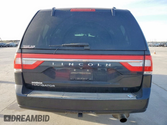 2017 Lincoln Navigator Select with VIN 5LMJJ2HTXHEL00423, listed as a Copart auction lot 48228985 with 175,204 mi miles and Salvage title. Bid and sale history available at DreamBid. Image 6.