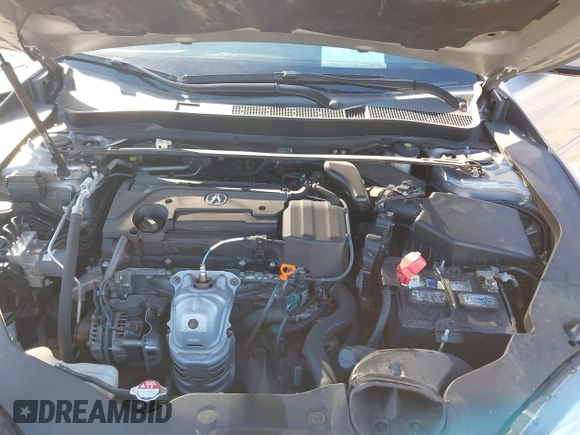 2020 Acura TLX with VIN 19UUB1F38LA000055, listed as a IAAI auction lot 41546988 with 99,036 mi miles. Bid and sale history available at carsss.com. Image 10.