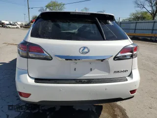 2015 Lexus RX 350 with VIN 2T2ZK1BA8FC197278, listed as a Copart auction lot 51862355 with 104,440 mi miles and Salvage Title. Bid and sale history available at carsss.com. Image 6.