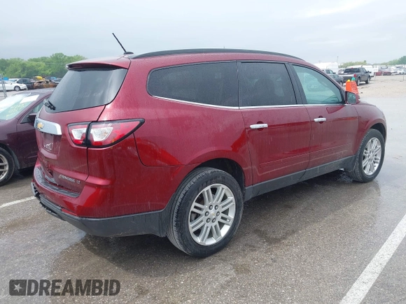 2015 Chevrolet Traverse LT z VIN 1GNKRGKD1FJ292257, wystawiony jako IAAI lot #42217359 z przebiegiem 93 892 mil mil oraz . Historia ofert i sprzedaży dostępna na DreamBid. Obrazek 4.