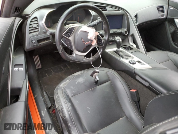 2019 Chevrolet Corvette Z51 1LT z VIN 1G1YH2D78K5100196, wystawiony jako Copart lot #65160064 z przebiegiem 23 141 mil mil oraz Szkoda całkowita • Salvage title. Historia ofert i sprzedaży dostępna na DreamBid. Obrazek 8.