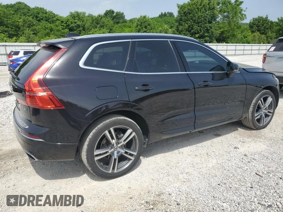 2018 Volvo XC60 Momentum with VIN LYV102RK6JB083622, listed as a Copart auction lot 56909505 with 89,197 mi miles and Salvage title. Bid and sale history available at DreamBid. Image 3.