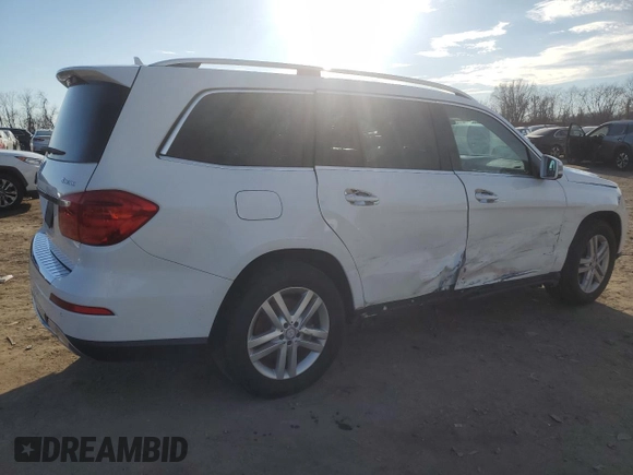 2016 Mercedes-Benz GL with VIN 4JGDF6EE8GA705782, listed as a Copart auction lot 87258414 with 89,769 mi miles and Non Repairable. Bid and sale history available at carsss.com. Image 3.