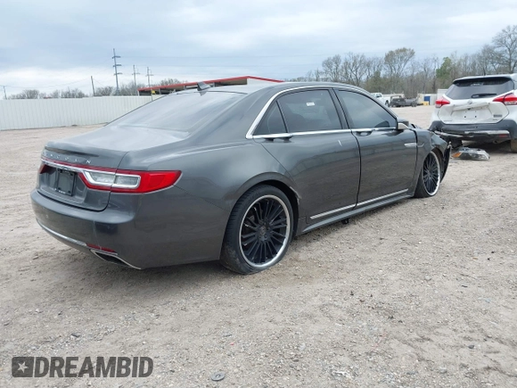 2018 Lincoln Continental Premiere z VIN 1LN6L9PK3J5603389, wystawiony jako IAAI lot #41691647 z przebiegiem 72 139 mil mil oraz . Historia ofert i sprzedaży dostępna na DreamBid. Obrazek 4.