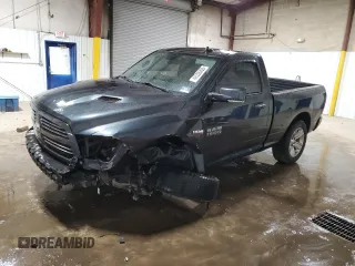 2013 Ram 1500 with VIN 3C6JR7CT6DG577410, listed as a Copart auction lot 48535205 with 75,507 mi miles and Salvage title. Bid and sale history available at DreamBid. Image 1.