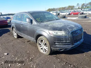 2010 Audi Q7 3.0L TDI Prestige with VIN WA1VMAFE3AD002168, listed as a IAAI auction lot 41418115 with 999,999 mi miles. Bid and sale history available at carsss.com. Image 1.