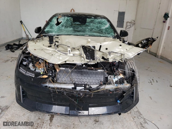 2023 Hyundai IONIQ 6 SEL with VIN KMHM34AAXPA035376, listed as a Copart auction lot 45840605 with 21088 miles and Salvage Title. Bid and sale history available at carsss.com. Image 5.