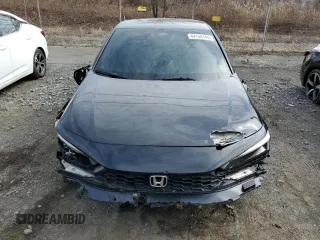 2025 Honda Civic Sedan Sport with VIN 2HGFE2F57SH500716, listed as a Copart auction lot 49150145 with 4,989 mi miles and Salvage Title. Bid and sale history available at carsss.com. Image 5.