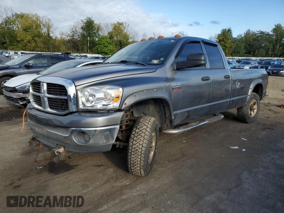 2009 Dodge Ram 2500 SLT with VIN 3D7KS28T99G525392, listed as a Copart auction lot 73580684 with 331,367 mi miles and Salvage Title. Bid and sale history available at carsss.com. Image 1.
