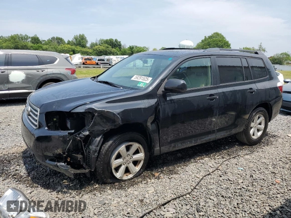 2010 Toyota Highlander SE z VIN 5TDJK3EH7AS018119, wystawiony jako Copart lot #59291525 z przebiegiem 211 290 mil mil oraz Szkoda całkowita • Salvage title. Historia ofert i sprzedaży dostępna na DreamBid. Obrazek 1.