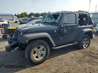 2016 Jeep Wrangler Sport z VIN 1C4AJWAG8GL314939, wystawiony jako Copart lot #60509075 z przebiegiem 53 140 mil mil oraz Szkoda całkowita • Salvage title. Historia ofert i sprzedaży dostępna na DreamBid. Obrazek 1.