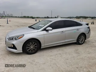2019 Hyundai Sonata SE with VIN 5NPE24AFXKH766706, listed as a Copart auction lot 51182525 with 86,670 mi miles and Salvage Title. Bid and sale history available at carsss.com. Image 1.