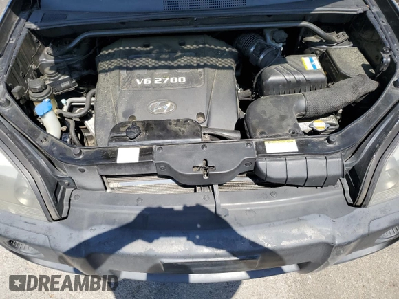 2007 Hyundai Tucson SE with VIN KM8JN72D77U686907, listed as a Copart auction lot 53286165 with 226,339 mi miles and Salvage Title. Bid and sale history available at carsss.com. Image 12.