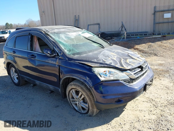 2011 Honda CR-V EX-L with VIN 5J6RE3H72BL027093, listed as a IAAI auction lot 41651384 with 54,159 mi miles. Bid and sale history available at carsss.com. Image 1.