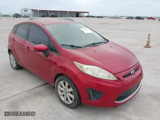 2012 Ford Fiesta SE with VIN 3FADP4EJ3CM115141, listed as a IAAI auction lot 41967221 with 1 mi miles. Bid and sale history available at carsss.com. Image 1.