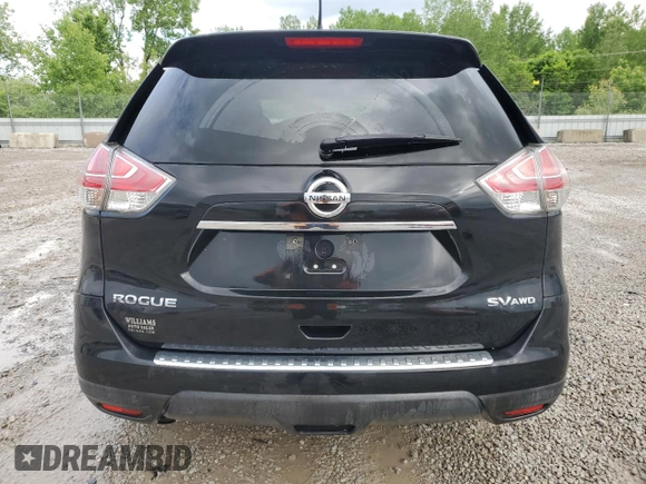 2016 Nissan Rogue S z VIN KNMAT2MV0GP603884, wystawiony jako Copart lot #55231415 z przebiegiem 119 046 mil mil oraz Nie do naprawy • Non repairable. Historia ofert i sprzedaży dostępna na DreamBid. Obrazek 6.