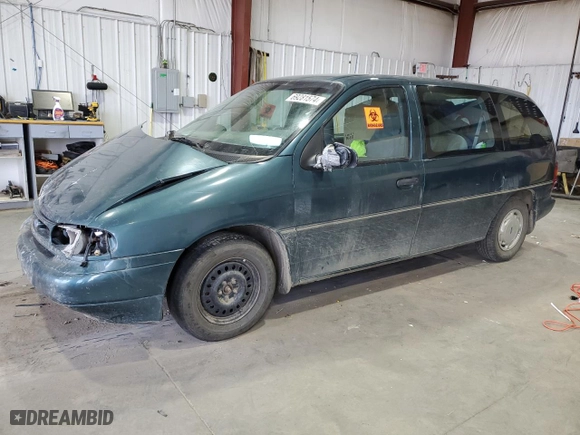 1996 Ford Windstar GL with VIN 2FMDA514XTBC69554, listed as a Copart auction lot 69281574 with NaN miles and Clean Title. Bid and sale history available at carsss.com. Image 1.