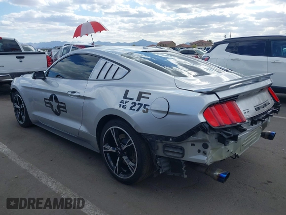 2016 Ford Mustang EcoBoost with VIN 1FA6P8THXG5328275, listed as a IAAI auction lot 42081290 with 106,099 mi miles. Bid and sale history available at carsss.com. Image 3.