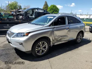 2013 Lexus RX 450h с VIN JTJBC1BA0D2053168, выставлен на аукционе Copart как лот 57821265 с пробегом 88 835 миль миль и Списание • Salvage title. История ставок и продаж доступна на DreamBid. Изображение 1.