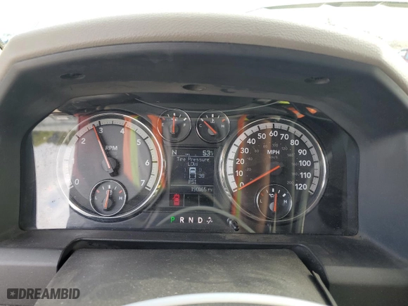 2010 Dodge Ram 1500 ST with VIN 1D7RB1CP9AS115420, listed as a Copart auction lot 44579735 with 190,165 mi miles and Salvage Title. Bid and sale history available at carsss.com. Image 9.