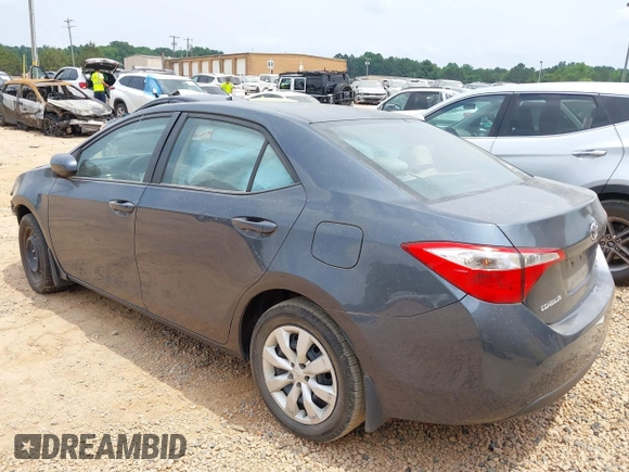 2016 Toyota Corolla L с VIN 5YFBURHE7GP554489, выставлен на аукционе IAAI как лот 42403510 с пробегом 79 223 миль миль и . История ставок и продаж доступна на DreamBid. Изображение 3.