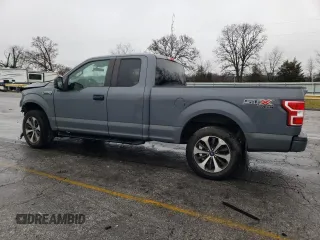 2020 Ford F-150 XL with VIN 1FTEX1EP3LKD85530, listed as a Copart auction lot 85218934 with 186,675 mi miles and Salvage title. Bid and sale history available at DreamBid. Image 2.