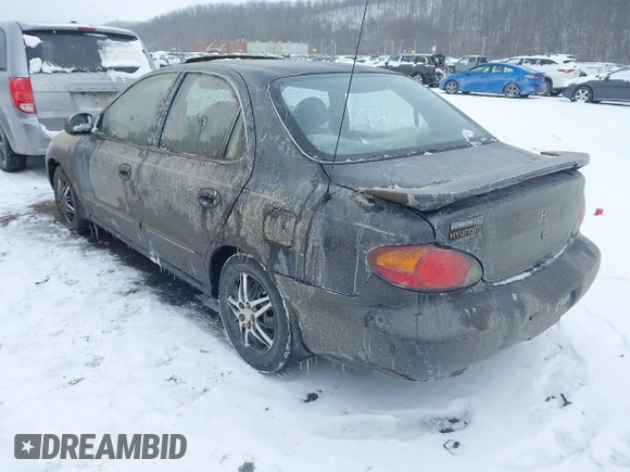 2000 Hyundai Elantra GLS with VIN KMHJF35F7YU045695, listed as a IAAI auction lot 41624725 with 186,694 mi miles and . Bid and sale history available at DreamBid. Image 3.