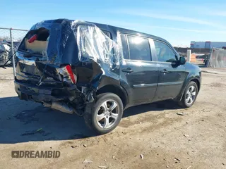 2012 Honda Pilot EX-L with VIN 5FNYF3H63CB036962, listed as a IAAI auction lot 41316371 with 225,394 mi miles and . Bid and sale history available at DreamBid. Image 4.