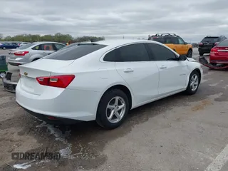2017 Chevrolet Malibu LS with VIN 1G1ZB5ST6HF141436, listed as a IAAI auction lot 41894113 with 154,521 mi miles and . Bid and sale history available at carsss.com. Image 4.
