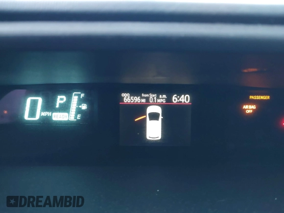 2014 Toyota Prius One with VIN JTDKDTB33E1568248, listed as a IAAI auction lot 41758633 with 66,596 mi miles and . Bid and sale history available at DreamBid. Image 16.