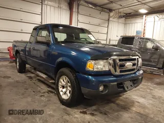 2009 Ford Ranger XLT with VIN 1FTZR45E69PA15146, listed as a IAAI auction lot 41575841 with 155,269 mi miles. Bid and sale history available at carsss.com. Image 1.