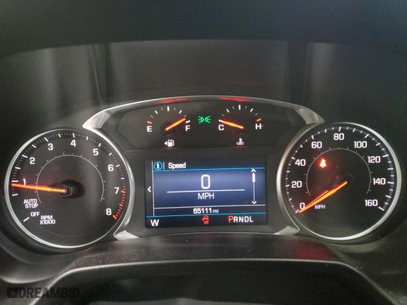 2020 Chevrolet Blazer LT with VIN 3GNKBHRS8LS561251, listed as a Copart auction lot 50055435 with 65,111 mi miles and Salvage Title. Bid and sale history available at carsss.com. Image 9.