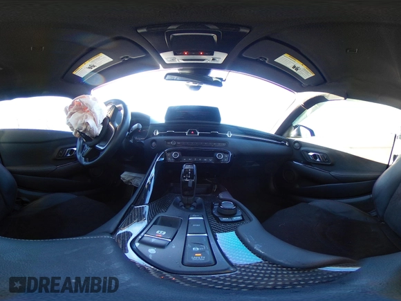 2024 Toyota Supra 3.0 with VIN WZ1DB0G01RW067364, listed as a IAAI auction lot 41330053 with 6,500 mi miles and . Bid and sale history available at DreamBid. Image 18.