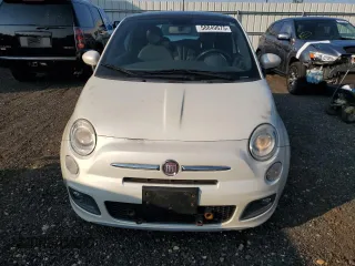 2012 FIAT 500 Sport with VIN 3C3CFFBR7CT310541, listed as a Copart auction lot 58849675 with 107,427 mi miles and Salvage title. Bid and sale history available at DreamBid. Image 5.