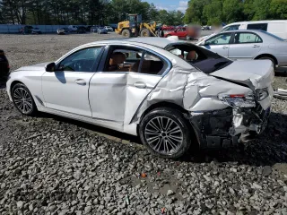 2020 BMW 5 Series 540i xDrive with VIN WBAJS3C01LWW68609, listed as a Copart auction lot 55895565 with Not provided miles and Salvage title. Bid and sale history available at DreamBid. Image 2.