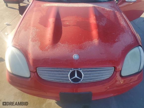 2004 Mercedes-Benz SLK-Class with VIN WDBKK49F94F302227, listed as a Copart auction lot 42408355 with 63,317 mi miles and Salvage Title. Bid and sale history available at carsss.com. Image 11.