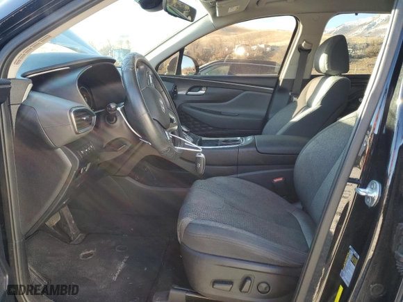2021 Hyundai Santa Fe SEL with VIN 5NMS6DAJ4MH357418, listed as a Copart auction lot 88542435 with 48,919 mi miles and Salvage Title. Bid and sale history available at carsss.com. Image 7.