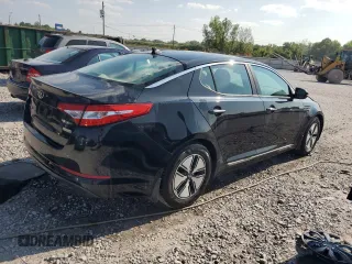 2013 Kia Optima Hybrid LX with VIN KNAGM4AD5D5058770, listed as a Copart auction lot 68349104 with 165,525 mi miles and Clean Title. Bid and sale history available at carsss.com. Image 3.
