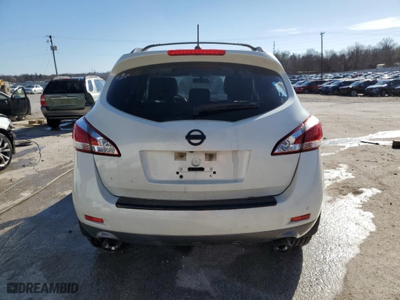 2011 Nissan Murano SV with VIN JN8AZ1MW3BW187169, listed as a Copart auction lot 43351245 with 148,226 mi miles and Salvage Title. Bid and sale history available at carsss.com. Image 6.