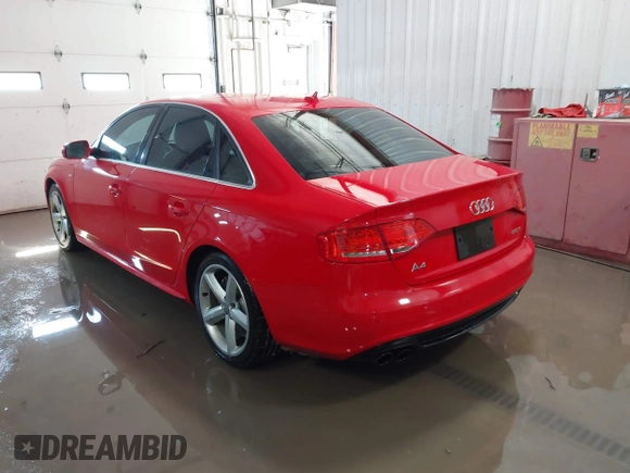 2012 Audi A4 2.0T Premium Plus with VIN WAUEFAFL4CN013057, listed as a IAAI auction lot 41565131 with 104,448 mi miles. Bid and sale history available at carsss.com. Image 3.