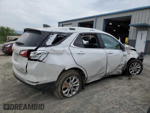 2018 Chevrolet Equinox LT with VIN 2GNAXSEV1J6173929, listed as a Copart auction lot 54554045 with 126,275 mi miles and Salvage Title. Bid and sale history available at carsss.com. Image 3.