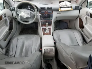 2005 Mercedes-Benz C 240 with VIN WDBRF61JX5F577623, listed as a Copart auction lot 41761925 with 74,095 mi miles and Salvage Title. Bid and sale history available at DreamBid. Image 8.
