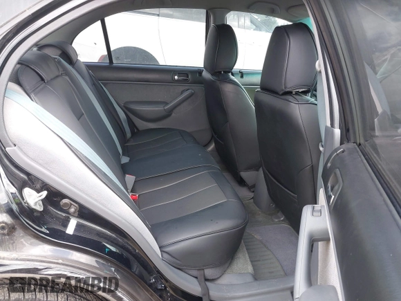 2002 Honda Civic LX with VIN 1HGES16552L060982, listed as a IAAI auction lot 42141884 with 202,659 mi miles and . Bid and sale history available at DreamBid. Image 8.