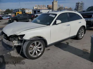2006 Infiniti FX35 with VIN JNRAS08U96X106548, listed as a Copart auction lot 41825705 with 133,527 mi miles and Salvage Title. Bid and sale history available at carsss.com. Image 1.