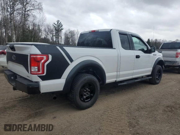 2015 Ford F-150 XLT with VIN 1FTEX1E89FFA80801, listed as a Copart auction lot 53272665 with 348,831 mi miles and Clean Title. Bid and sale history available at carsss.com. Image 3.