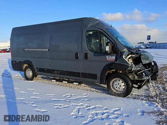 2020 Ram ProMaster Cargo with VIN 3C6URVJG8LE108532, listed as a Copart auction lot 51551915 with 44,392 mi miles and Salvage Title. Bid and sale history available at carsss.com. Image 4.