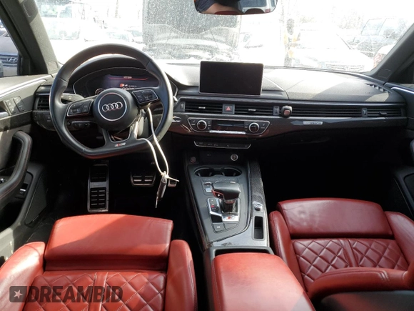2018 Audi S4 Prestige with VIN WAUC4AF49JA131549, listed as a Copart auction lot 44696114 with 85,232 mi miles and Salvage Title. Bid and sale history available at carsss.com. Image 8.