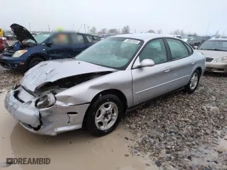 1998 Ford Taurus LX with VIN 1FAFP52U8WG232726, listed as a Copart auction lot 45687605 with 67,793 mi miles and Salvage Title. Bid and sale history available at carsss.com. Image 1.